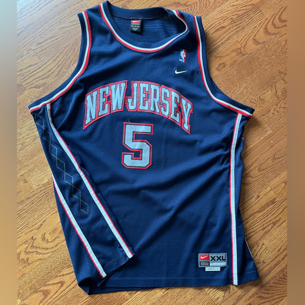 Jason Kidd New Jersey Nets Jersey (early 2000’s)